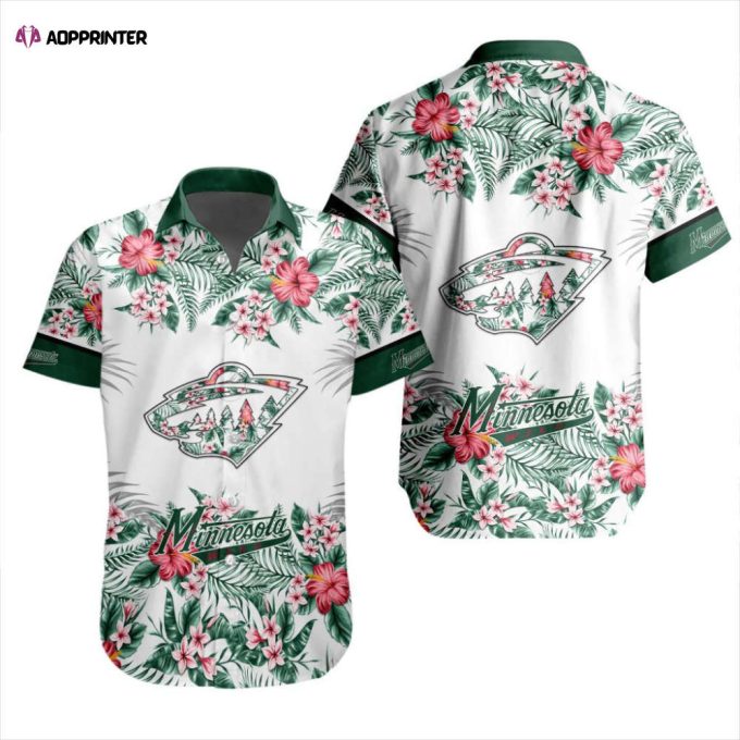 NHL Minnesota Wild Special Hawaiian Shirt Gift Men Women Gift Men Women