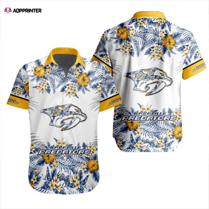 NHL Nashville Predators Special Hawaiian Shirt Gift Men Women Gift Men Women