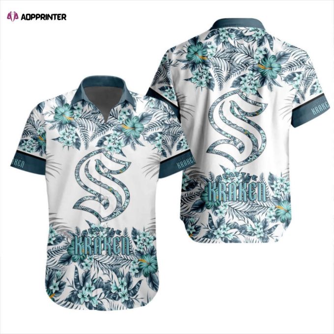 NHL Seattle Kraken Special Hawaiian Shirt Gift Men Women Gift Men Women