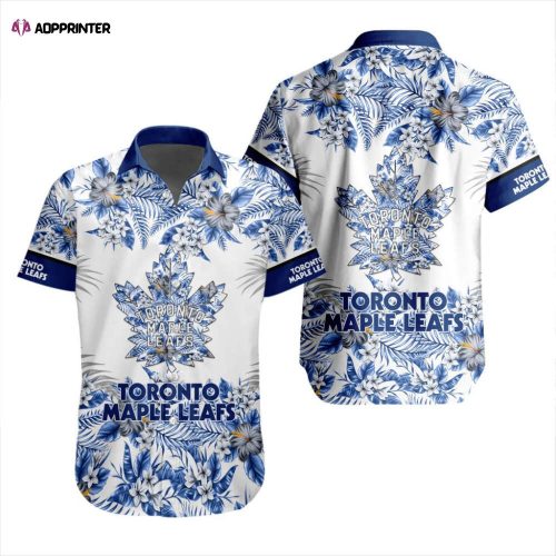 NHL Toronto Maple Leafs Special Hawaiian Shirt Gift Men Women Gift Men Women