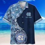 North Carolina Tar Heels Hawaiian Shirt Gift Men Women Gift Men Women Custom