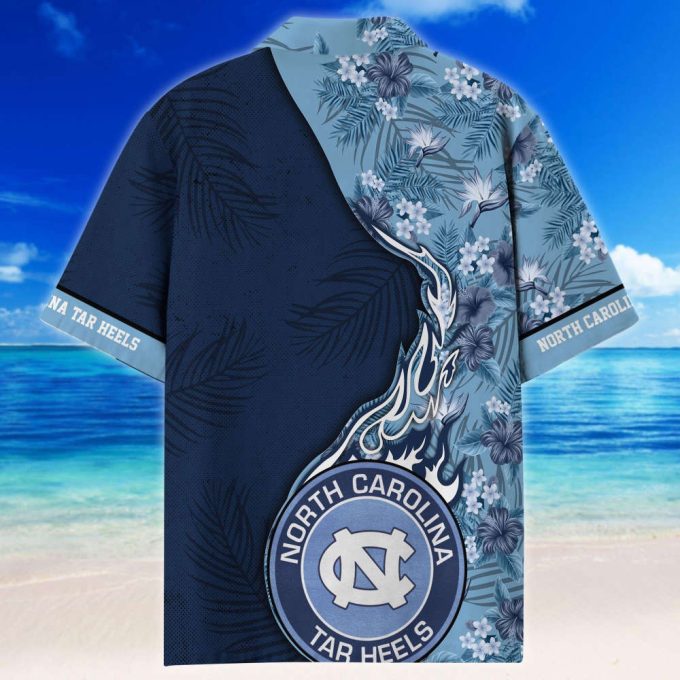 North Carolina Tar Heels Hawaiian Shirt Gift Men Women Gift Men Women Custom