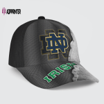 Notre Dame Fighting Irish Specialized Metal Texture Baseball Baseball Classic Cap Men Hat