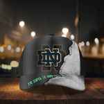 Notre Dame Fighting Irish Specialized Metal Texture Baseball Baseball Classic Cap Men Hat