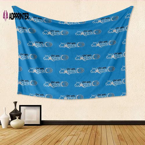 Orlando Magic7 Fan Gift: 3D Full Printing Tapestry – Perfect for Orlando Magic Enthusiasts!