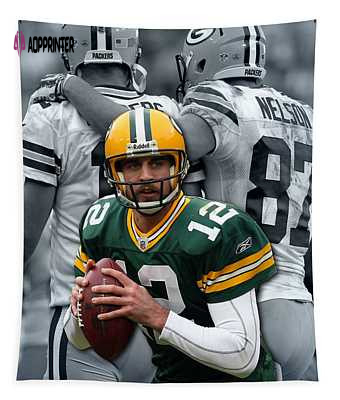 Packers Aaron Rodgers Joe Hamilton Tapestry