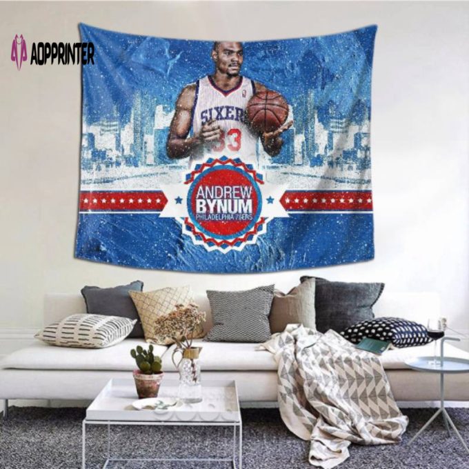 Transform Your Space with Philadelphia 76ers Tapestry – Perfect Wall Art Decor for Bedroom & Dorm