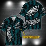 Philadelphia Eagles Hawaii Shirt Custom Your Name, Sport 3D Shirt, Gift For Fan EHIVM-57494