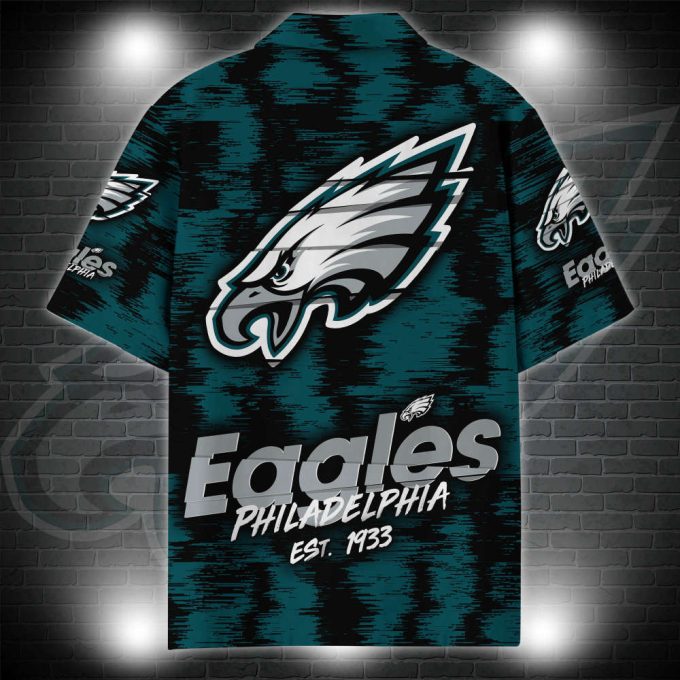 Philadelphia Eagles Hawaii Shirt Custom Your Name, Sport 3D Shirt, Gift For Fan EHIVM-57494