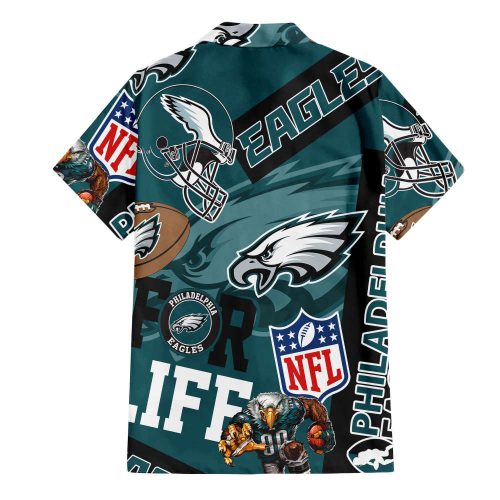 Philadelphia Eagles Hawaiian Shirt Gift Men Women Gift Men Women Full Set 1