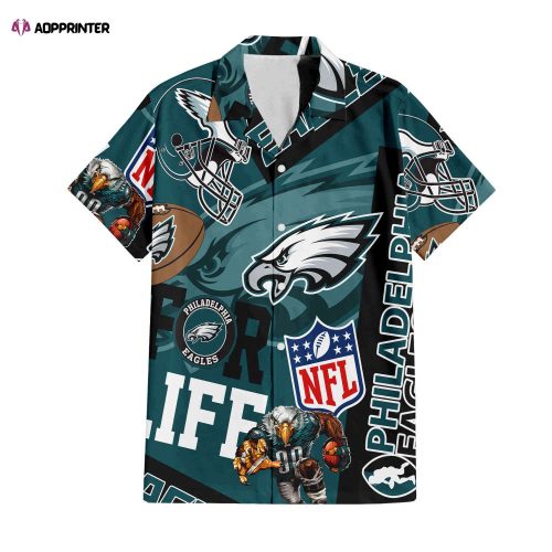 Philadelphia Eagles Hawaiian Shirt Gift Men Women Gift Men Women Full Set 1