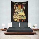 Pink Floyd and Guitar Art Tapestry