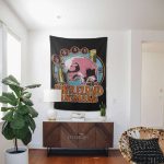 Pink Floyd Animals Pig Can Fly Album Cover Drawing Art Tapestry