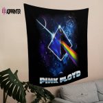 Pink Floyd Cosmic Prism Rainbow Galaxy Tapestry