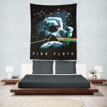 Pink Floyd Dark Side Pyramid Astronaut Tapestry