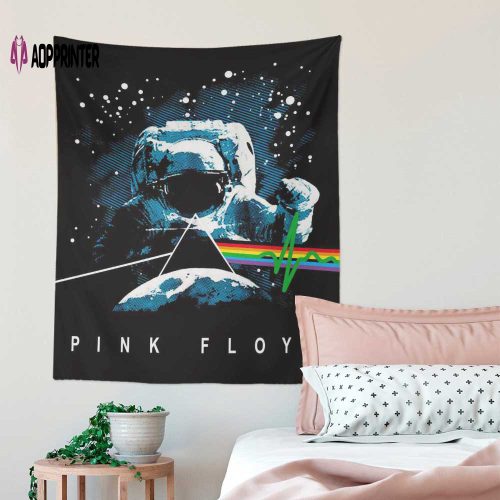 Pink Floyd Dark Side Pyramid Astronaut Tapestry