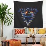 Pink Floyd DSOTM Galaxy Space Window Tapestry