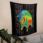 Pink Floyd Eye Catching Psychadelic Floating Pigs Tapestry