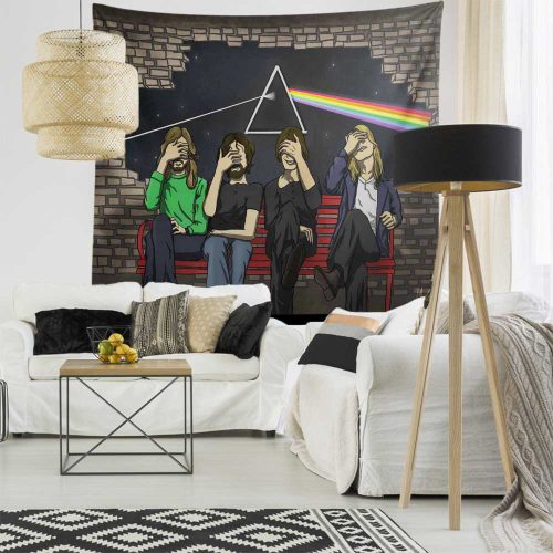 Pink Floyd Facepalm Tapestry