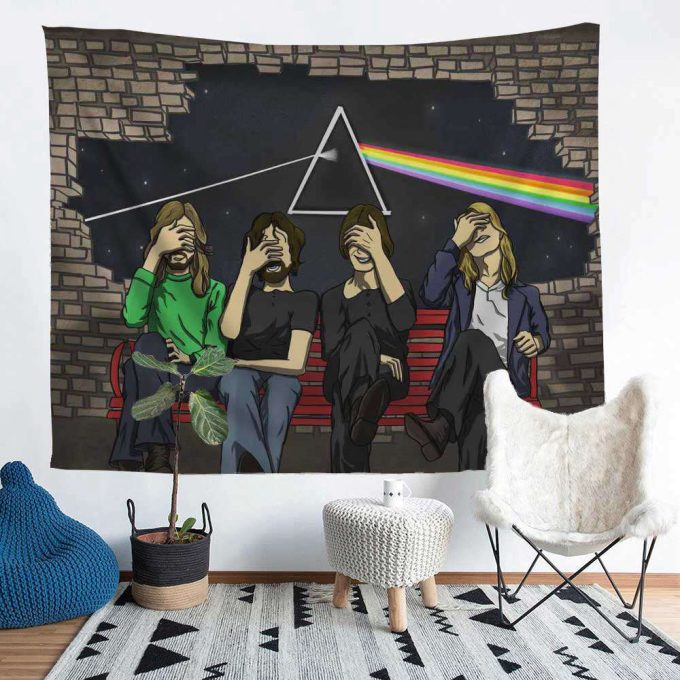 Pink Floyd Facepalm Tapestry