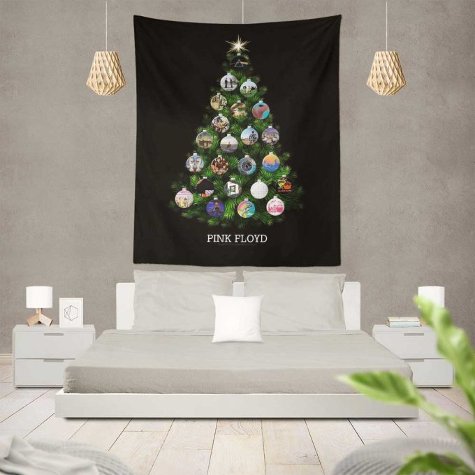 Pink Floyd Holiday Tree Tapestry