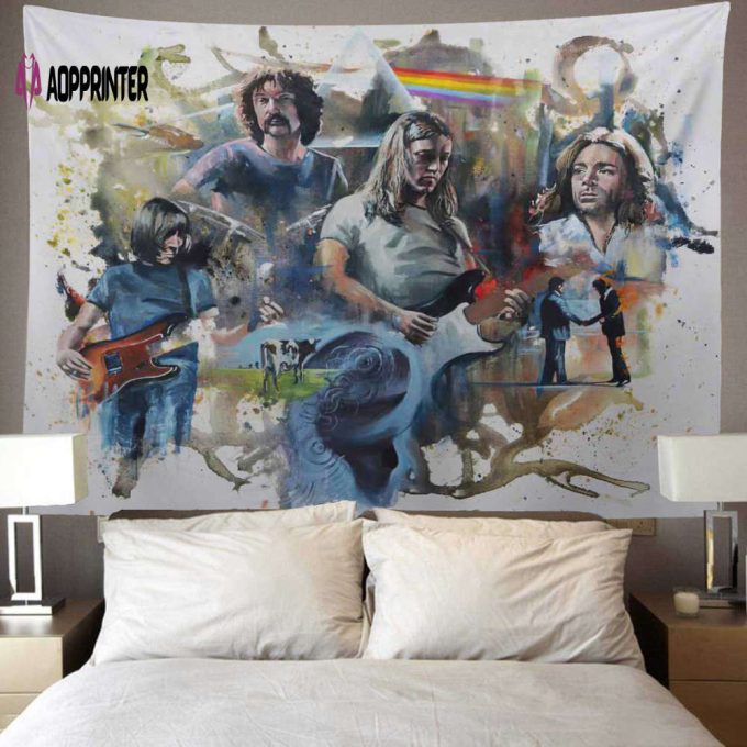 Pink Floyd OilPaint Artwork Limited Edition Tapestry