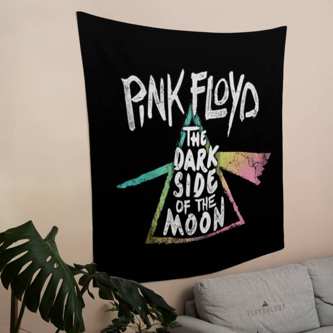 Pink Floyd The Dark side of the moon Gardient Art Tapestry