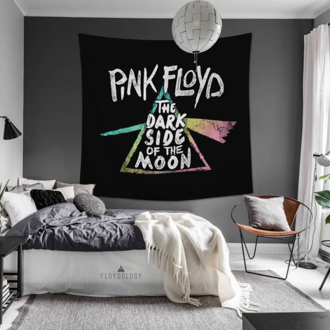 Pink Floyd The Dark side of the moon Gardient Art Tapestry