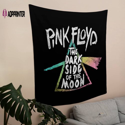 Pink Floyd The Dark side of the moon Gardient Art Tapestry