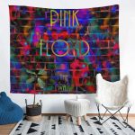 Pink Floyd The Wall Water Painting Tapestry