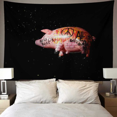 Pink Floyd’s Flying Pig Tapestry