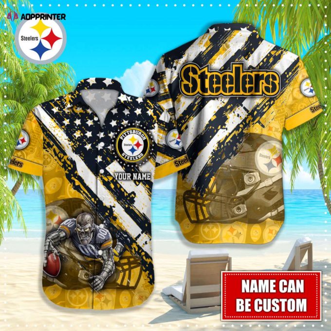 Pittsburgh Steelers NFL-Hawaiian shirt custom Q-48242