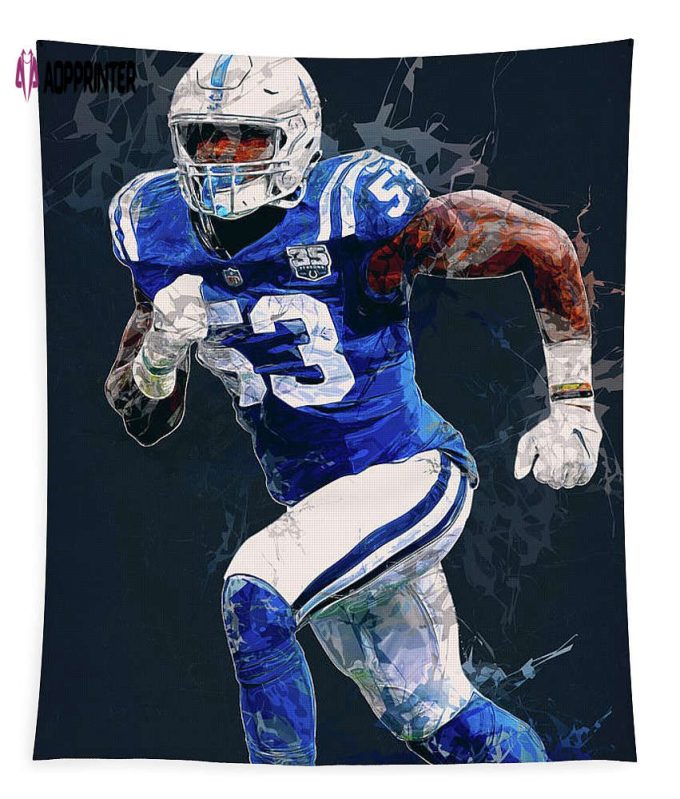 Player Indianapolis Colts Player Tapestry Gifts For Fans