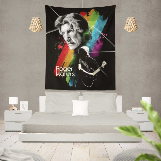 Roger Waters Fan Art Pink Floyd Tapestry