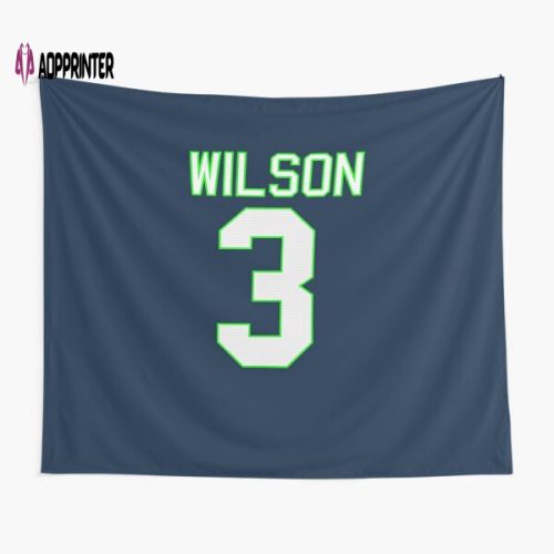 Russell Wilson Tapestry Gifts For Fans 2