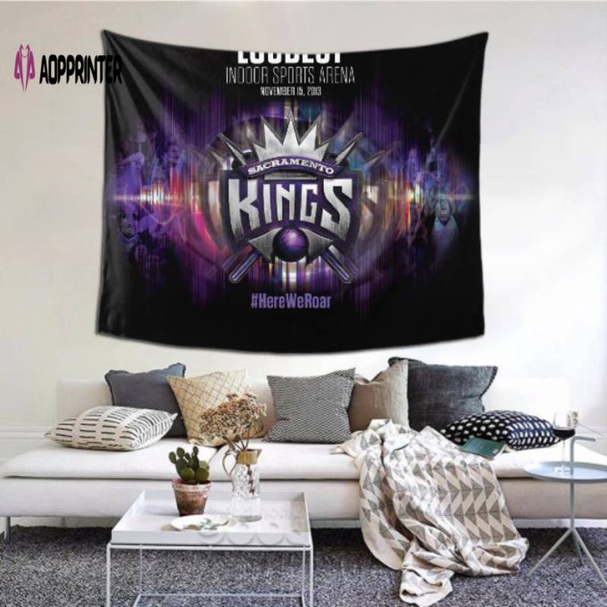 Sacramento Kings Tapestry -152440: Vibrant Wall Hanging for Ultimate Fan Décor