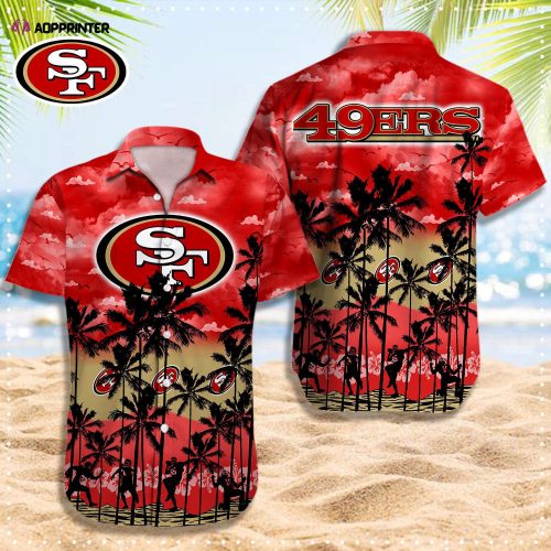 San Francisco 49ers NFL-Hawaii Shirt T-48408