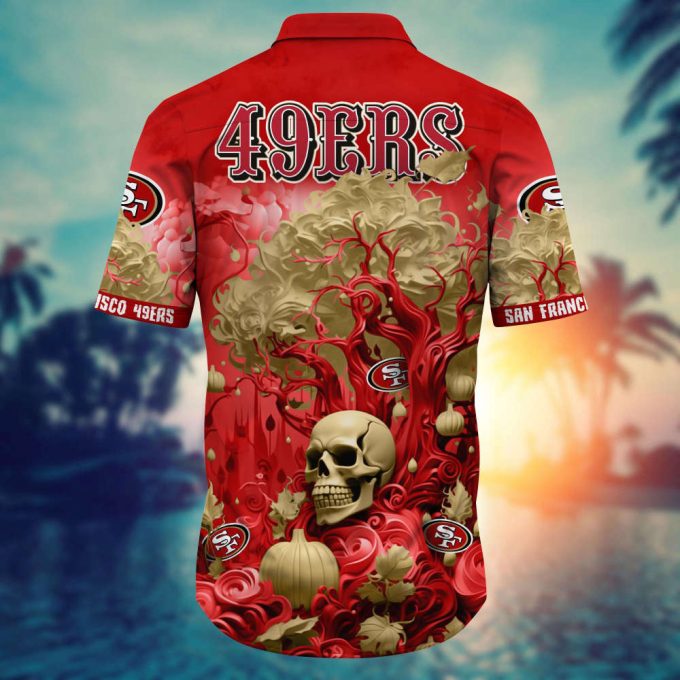 San Francisco 49ers  Skull Trending Hawaii Shirt New Arrivals H51939