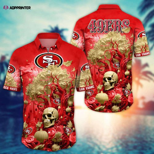 San Francisco 49ers  Skull Trending Hawaii Shirt New Arrivals H51939