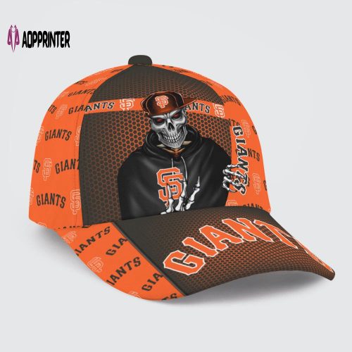 San Francisco Giants Skull Team Logo Baseball Classic Baseball Classic Cap Men Hat Men Hat