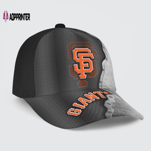 San Francisco Giants Specialized Metal Texture Baseball Baseball Classic Baseball Classic Cap Men Hat Men Hat