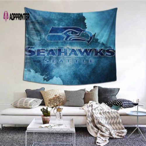 Seattle Seahawks tapestry -156568 Tapestry Wall Hanging Is Lightweight