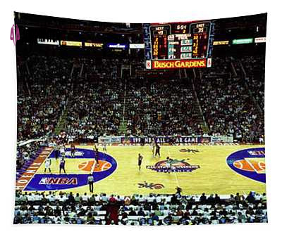 Game-Changing Spectator Panoramic Tapestry: Witness the Thrill of Basketball!