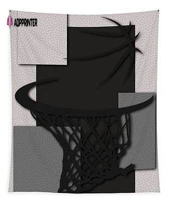 Enhance Your Space with Spurs Hoop Joe Hamilton Tapestry – Stylish Décor for Sports Enthusiasts