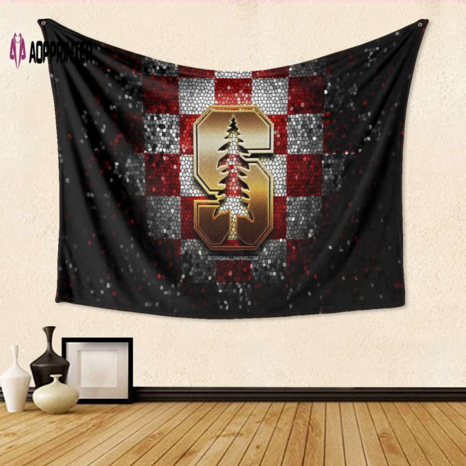 Stanford Cardinal Red TA4 Gift For Fan 3D Full Printing Tapestry