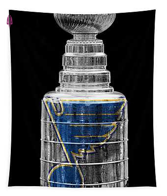 Stanley Cup St Louis Andrew Fare Tapestry: Celebrate Victory with Official NHL Team Merchandise!