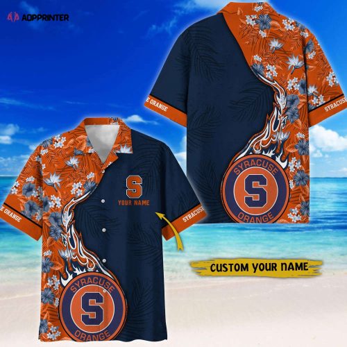 Syracuse Orange Hawaiian Shirt Gift Men Women Gift Men Women Custom