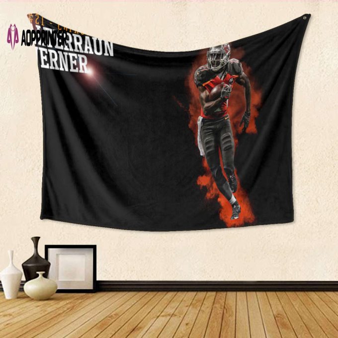 Tampa Bay Buccaneers 21 Alterraun Verner v21 Gift For Fan 3D Full Printing Tapestry