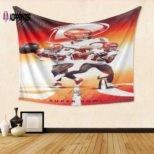 Tampa Bay Buccaneers All Players2 Tapestry – 3D Full Print Gift for Fans