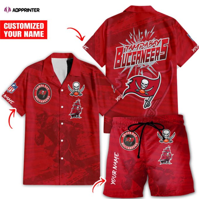 Tampa Bay Buccaneers Hawaiian Shirt Gift Men Women Gift Men Women Full Set 2